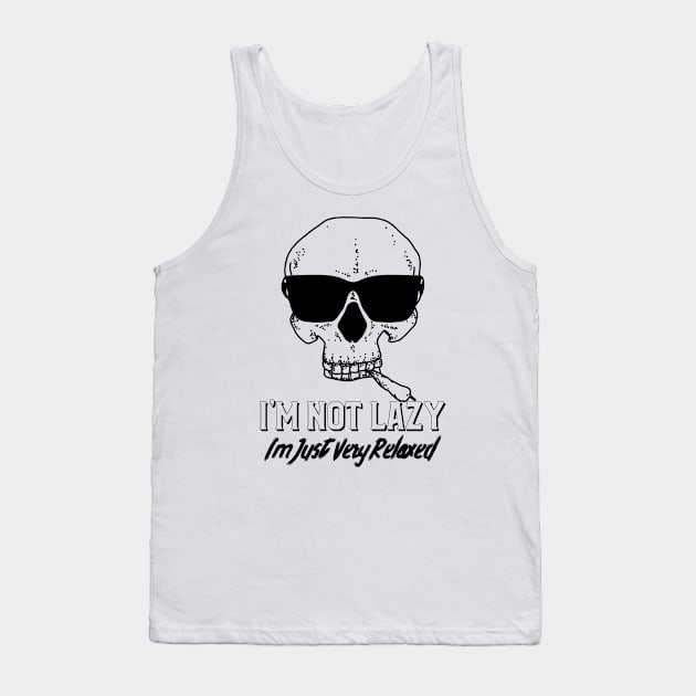 Relaxed Skull Stoner Tank Top by Hypnotic Highs